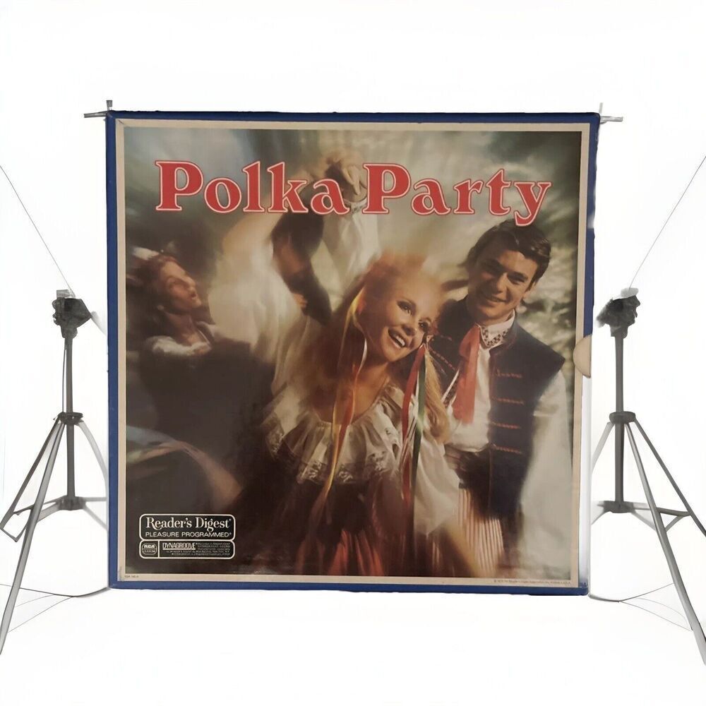 polka party vinyl Never Used, Never Pulled Out Or Played! 10 Condition! 1976